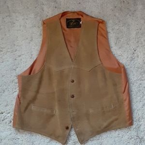 Suede vest